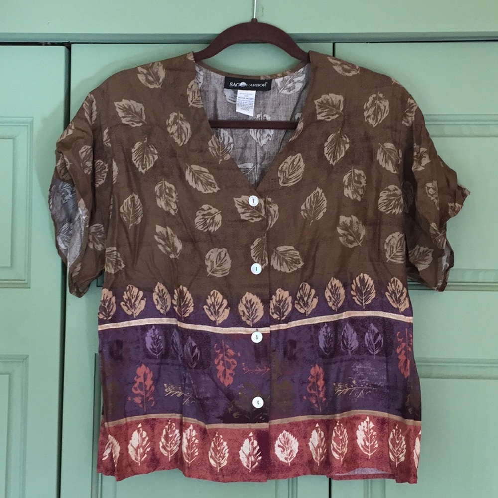 Sag Harbor skirt and top set, size M